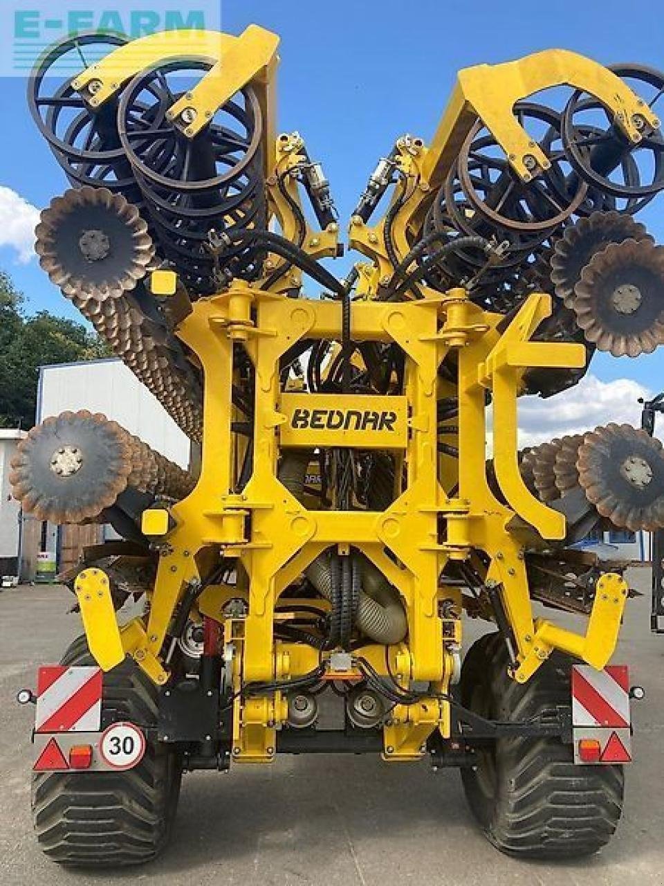 Kurzscheibenegge des Typs Bednar xe 12400 profi +alfa 800, Gebrauchtmaschine in NEUENDORF AM SPECK (Bild 5)