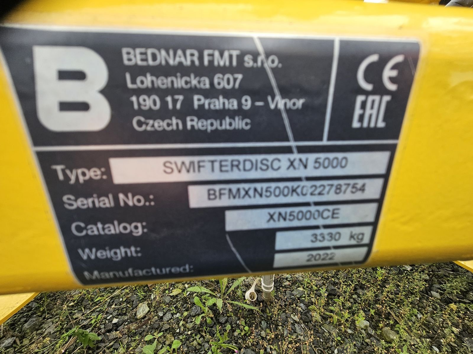 Kurzscheibenegge του τύπου Bednar XN5000, Neumaschine σε Siget in der Wart (Φωτογραφία 2)