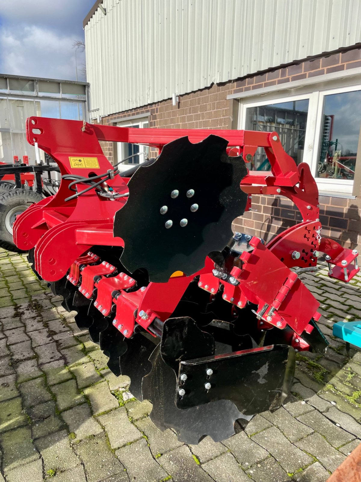 Kurzscheibenegge des Typs BM Maschinenbau Kurzscheibenegge rot zum Sonderpreis mit o. ohne Walze, Neumaschine in Sendenhorst (Bild 10)