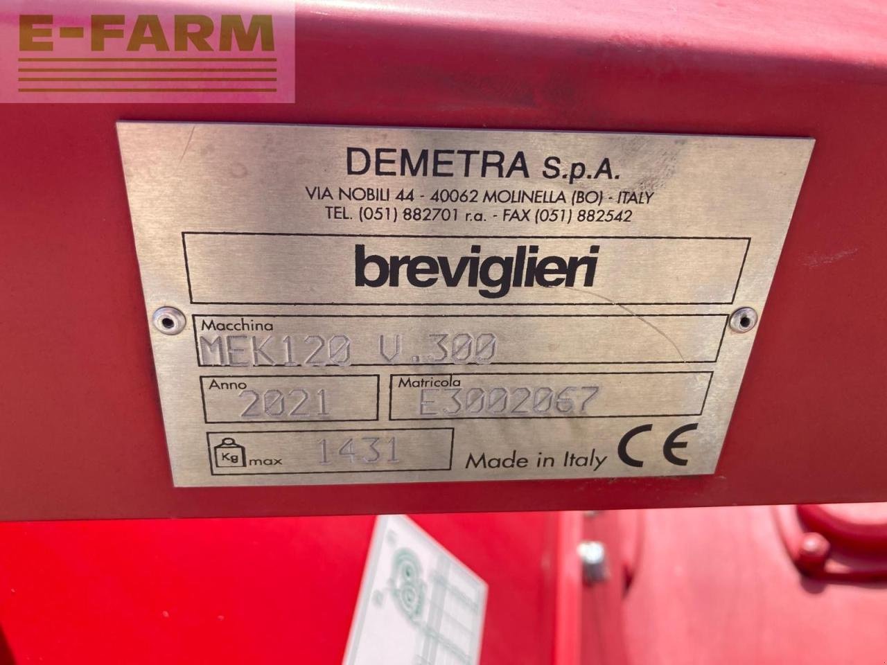 Kurzscheibenegge Türe ait Breviglieri kreiselegge mek 120, Gebrauchtmaschine içinde ST. PÖLTEN (resim 4)