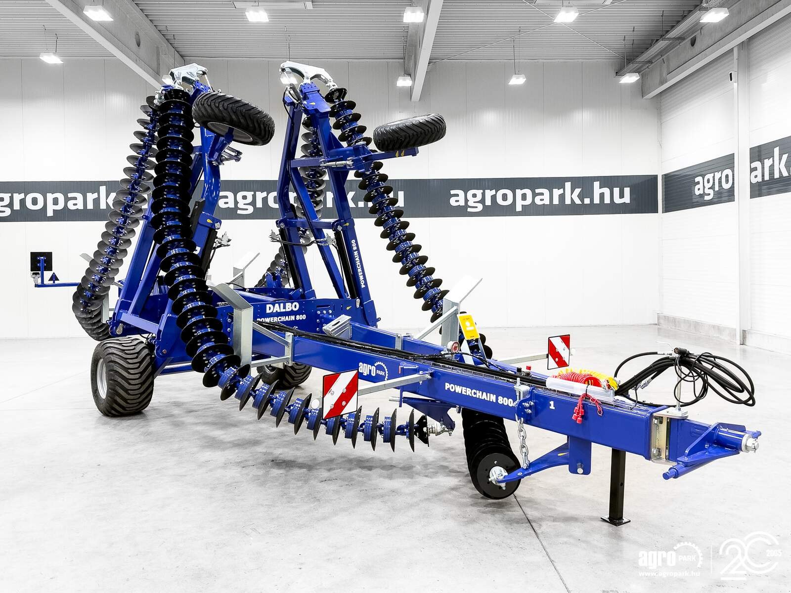 Kurzscheibenegge Türe ait Dalbo PowerChain 800 disc cultivator, 8 m working width, 132 discs, air brake, Made in Denmark, Gebrauchtmaschine içinde Csengele (resim 2)