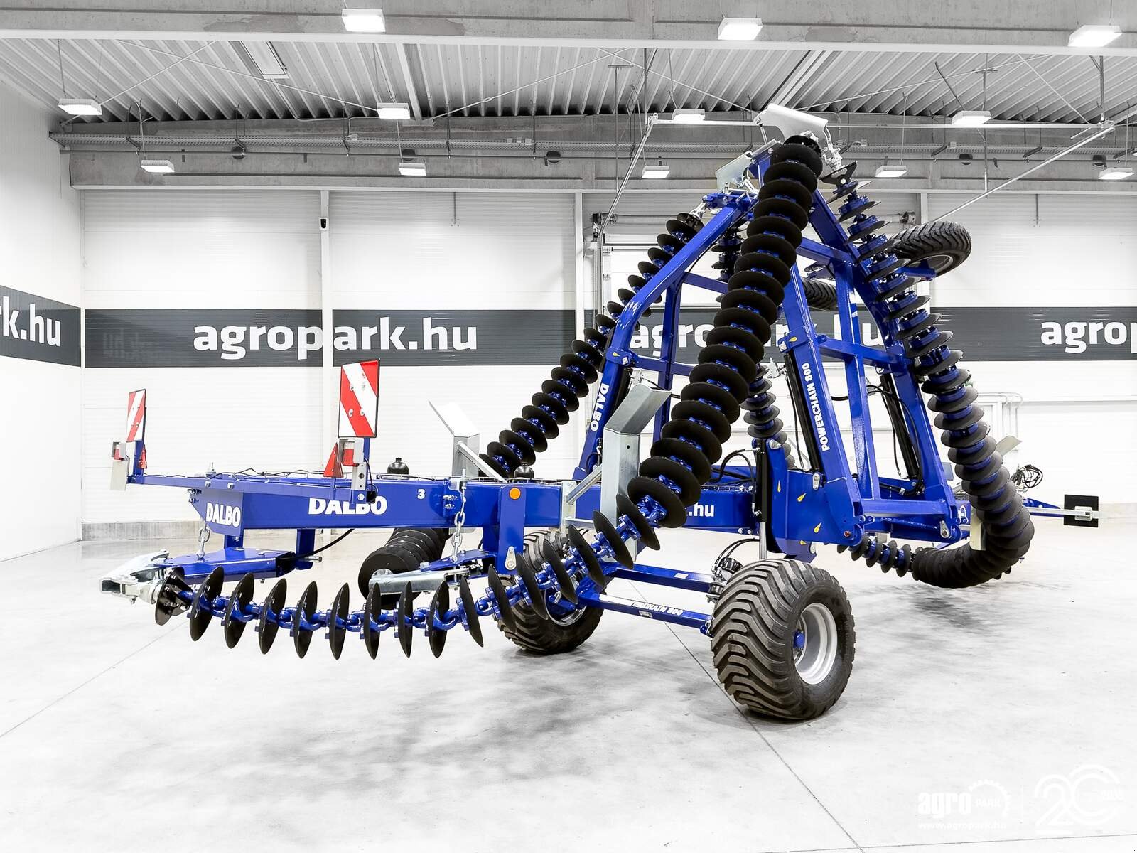 Kurzscheibenegge Türe ait Dalbo PowerChain 800 disc cultivator, 8 m working width, 132 discs, air brake, Made in Denmark, Gebrauchtmaschine içinde Csengele (resim 3)