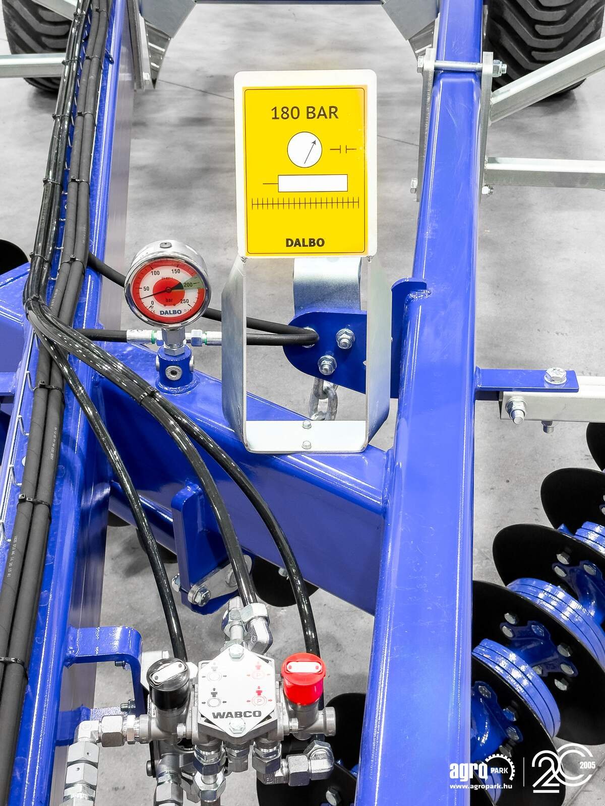 Kurzscheibenegge Türe ait Dalbo PowerChain 800 disc cultivator, 8 m working width, 132 discs, air brake, Made in Denmark, Gebrauchtmaschine içinde Csengele (resim 16)