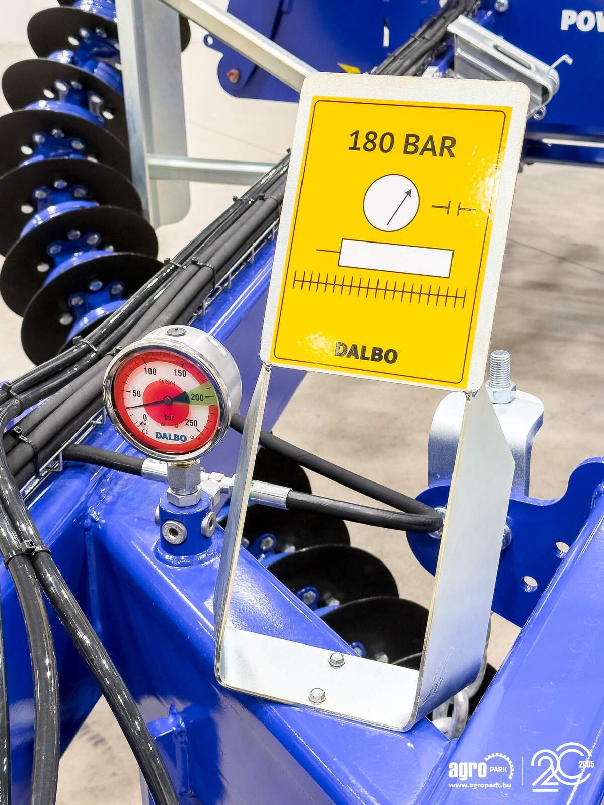 Kurzscheibenegge Türe ait Dalbo PowerChain 800 disc cultivator, 8 m working width, 132 discs, air brake, Made in Denmark, Gebrauchtmaschine içinde Csengele (resim 17)