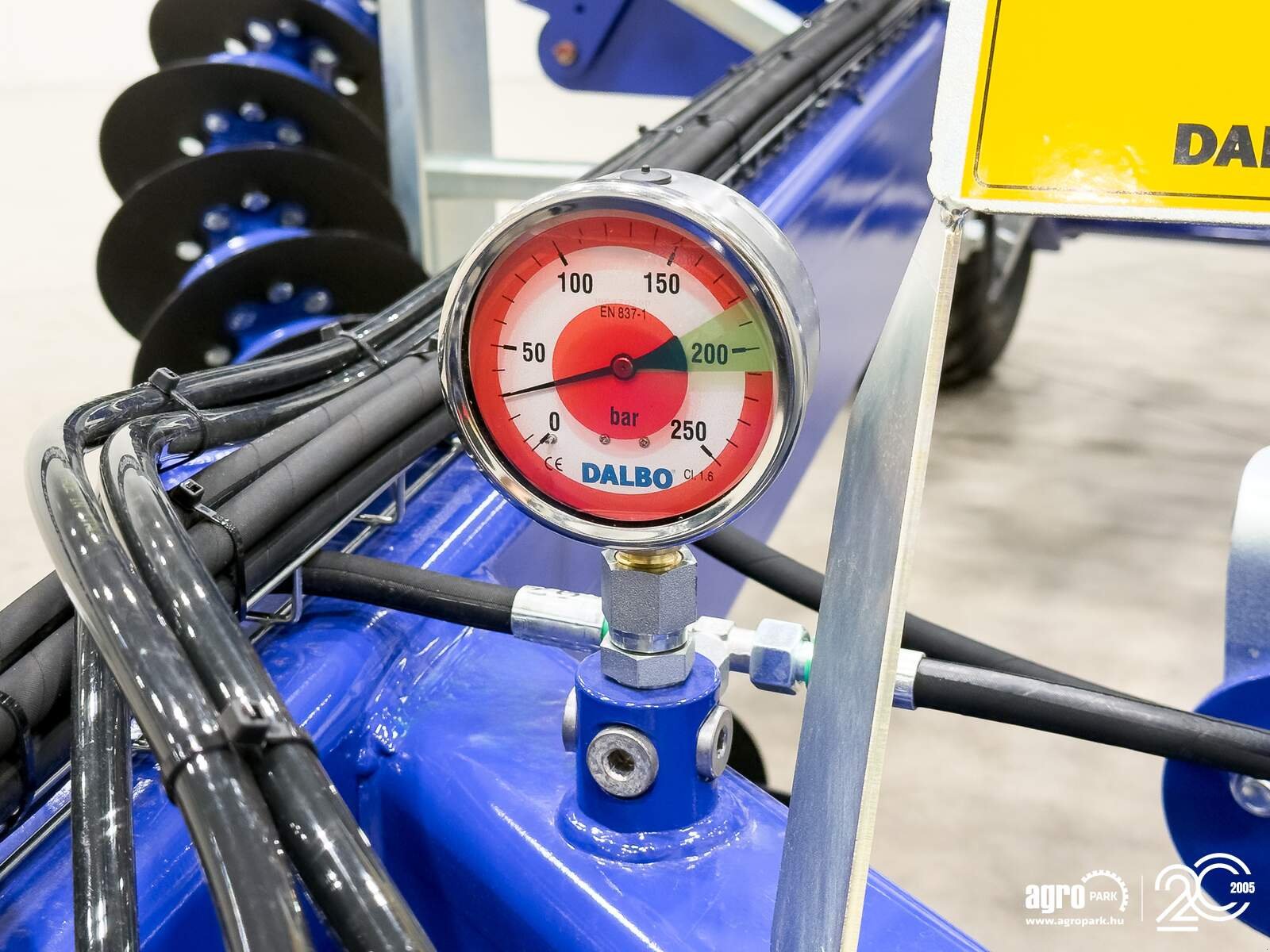 Kurzscheibenegge Türe ait Dalbo PowerChain 800 disc cultivator, 8 m working width, 132 discs, air brake, Made in Denmark, Gebrauchtmaschine içinde Csengele (resim 18)