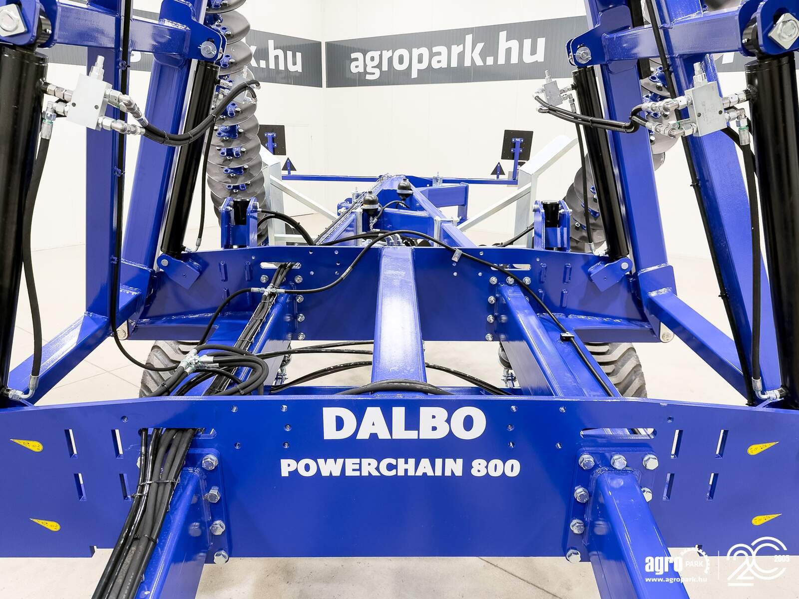 Kurzscheibenegge Türe ait Dalbo PowerChain 800 disc cultivator, 8 m working width, 132 discs, air brake, Made in Denmark, Gebrauchtmaschine içinde Csengele (resim 22)