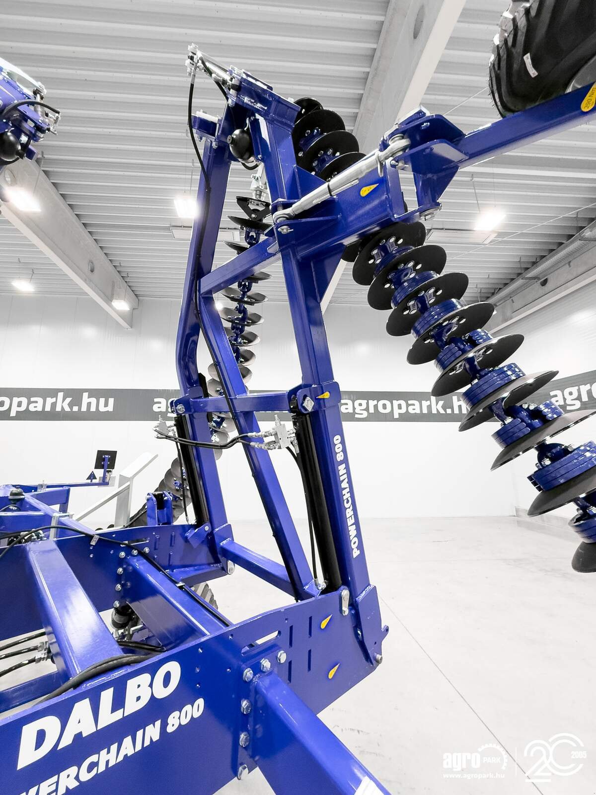 Kurzscheibenegge Türe ait Dalbo PowerChain 800 disc cultivator, 8 m working width, 132 discs, air brake, Made in Denmark, Gebrauchtmaschine içinde Csengele (resim 24)