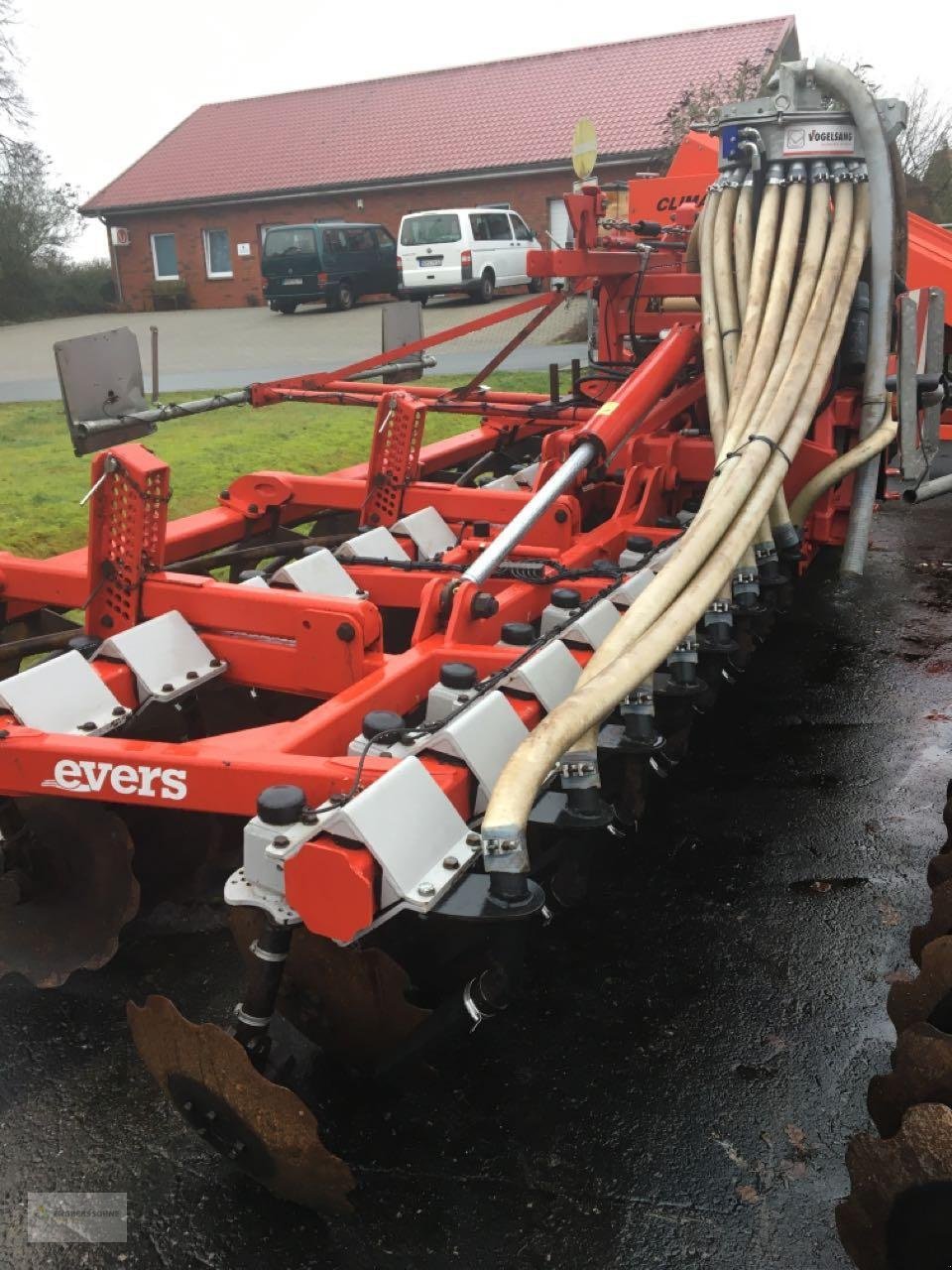 Kurzscheibenegge des Typs Evers Toric SI602/56M, Gebrauchtmaschine in Uelsen (Bild 1)