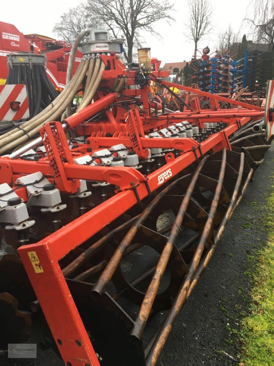 Kurzscheibenegge des Typs Evers Toric SI602/56M, Gebrauchtmaschine in Uelsen (Bild 3)