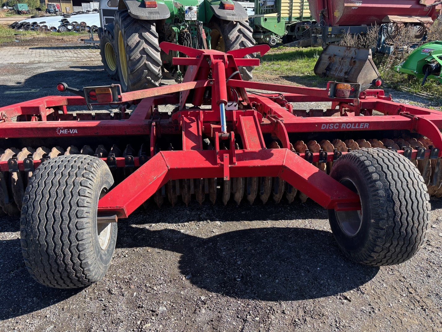 Kurzscheibenegge a típus HE-VA Disc Roller 5m, Gebrauchtmaschine ekkor: Petersberg (Kép 2)