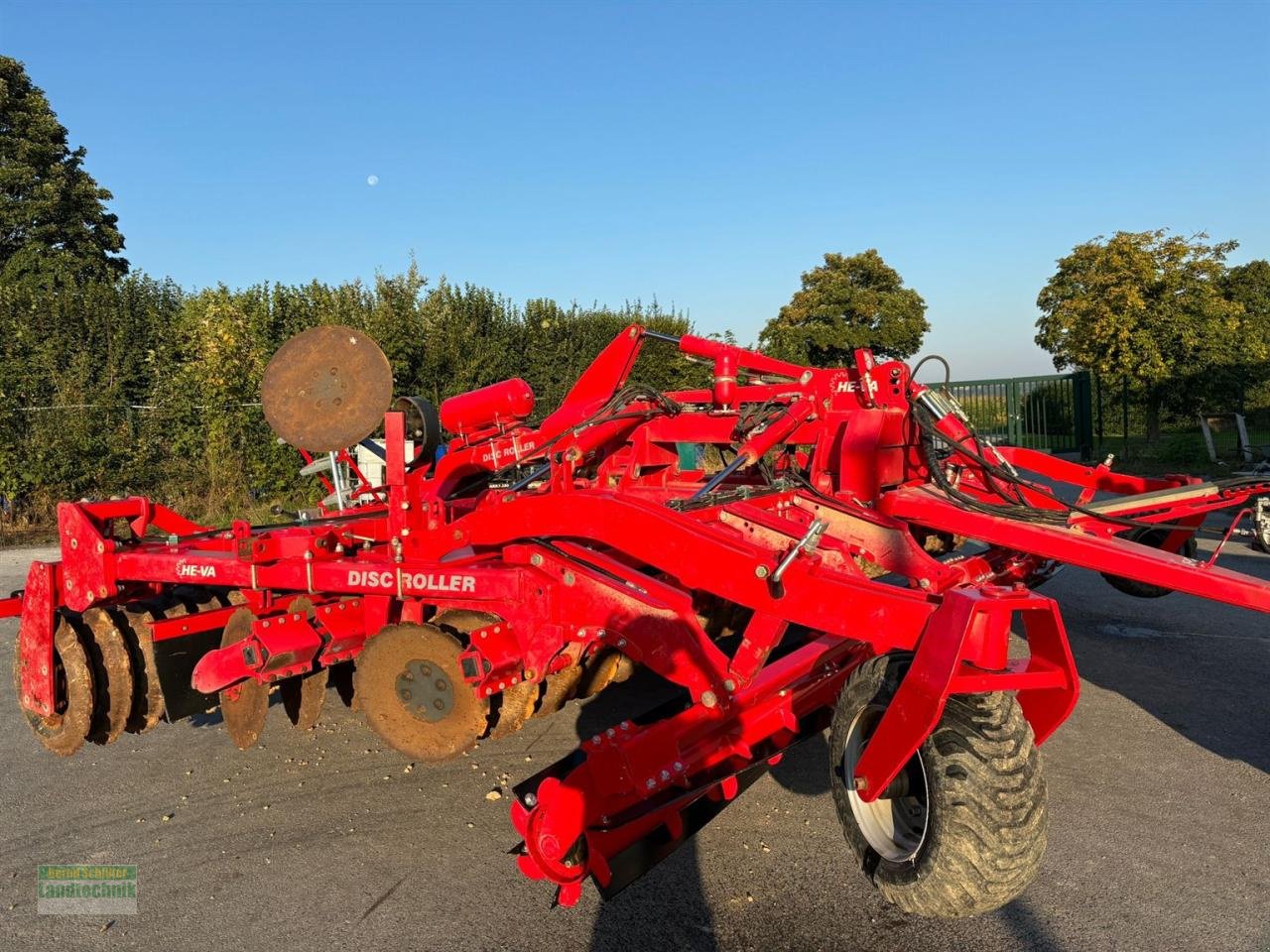 Kurzscheibenegge del tipo HE-VA He-Va Disc-Roller, Neumaschine In Büren (Immagine 3)