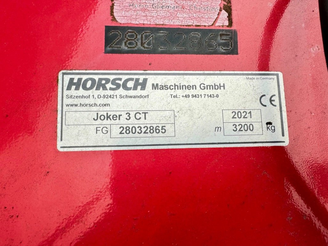Kurzscheibenegge typu Horsch Joker 3 CT, Gebrauchtmaschine v Liebenwalde (Obrázek 16)