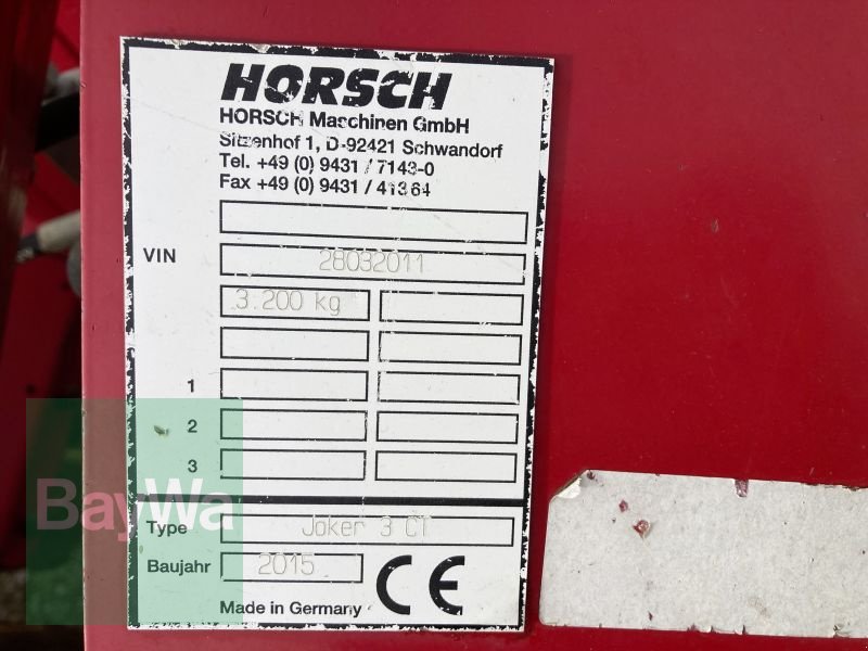Kurzscheibenegge a típus Horsch JOKER 3 CT, Gebrauchtmaschine ekkor: Dinkelsbühl (Kép 10)