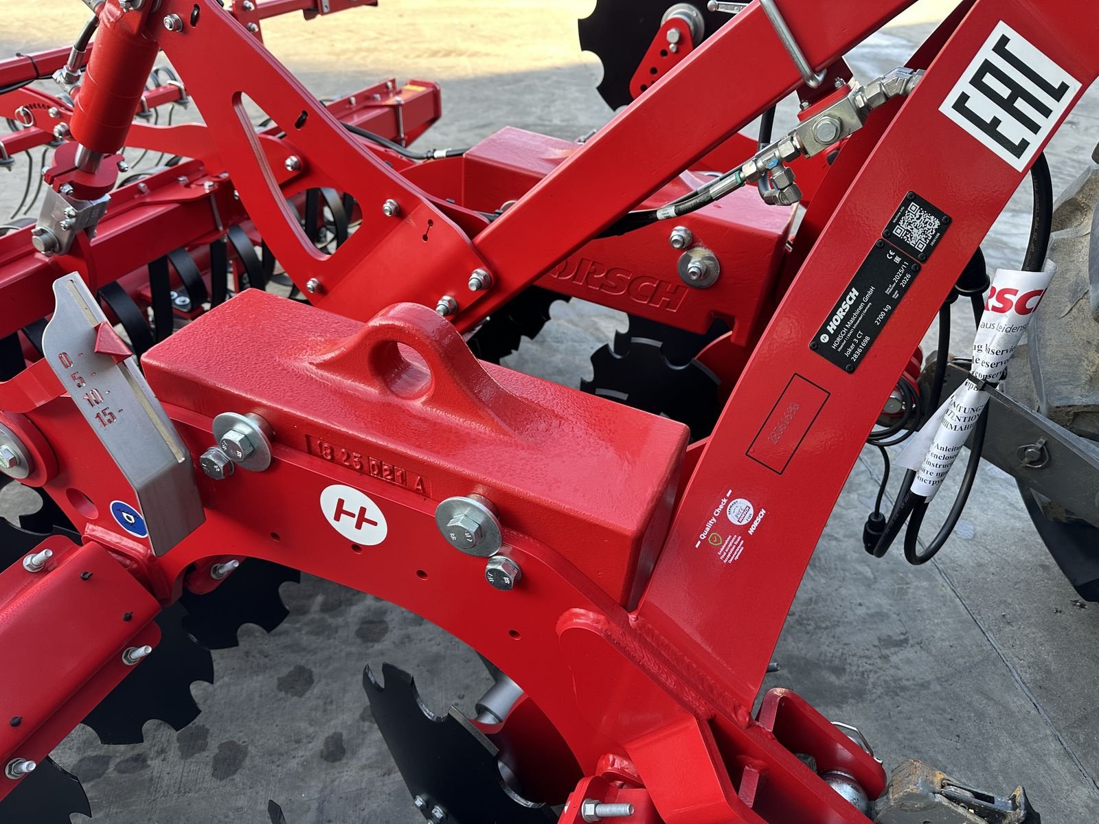 Kurzscheibenegge typu Horsch Joker 3CT, Gebrauchtmaschine w Hürm (Zdjęcie 8)