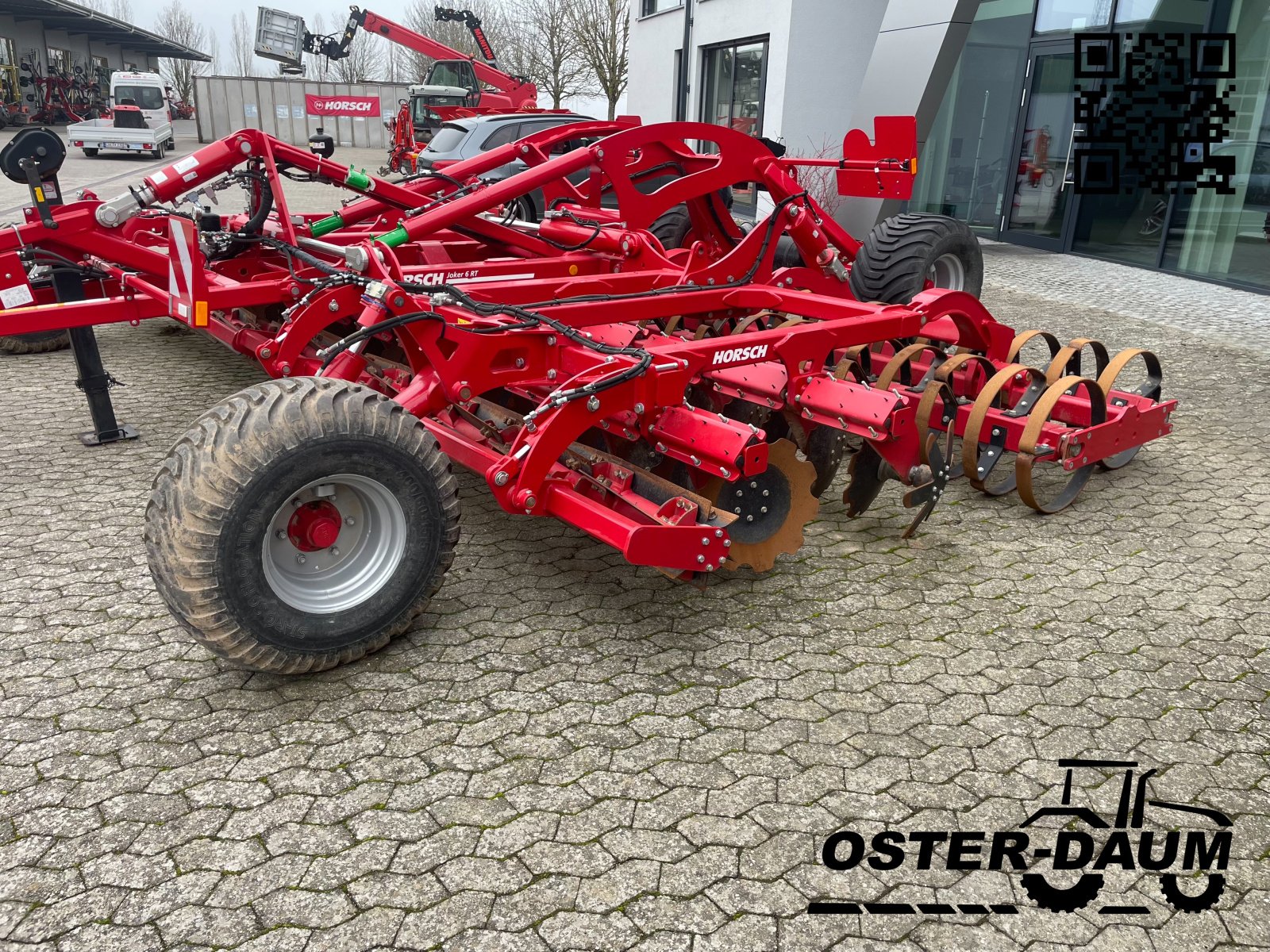 Kurzscheibenegge of the type Horsch Joker 6 RT M21, Neumaschine in Kaisersesch (Picture 3)