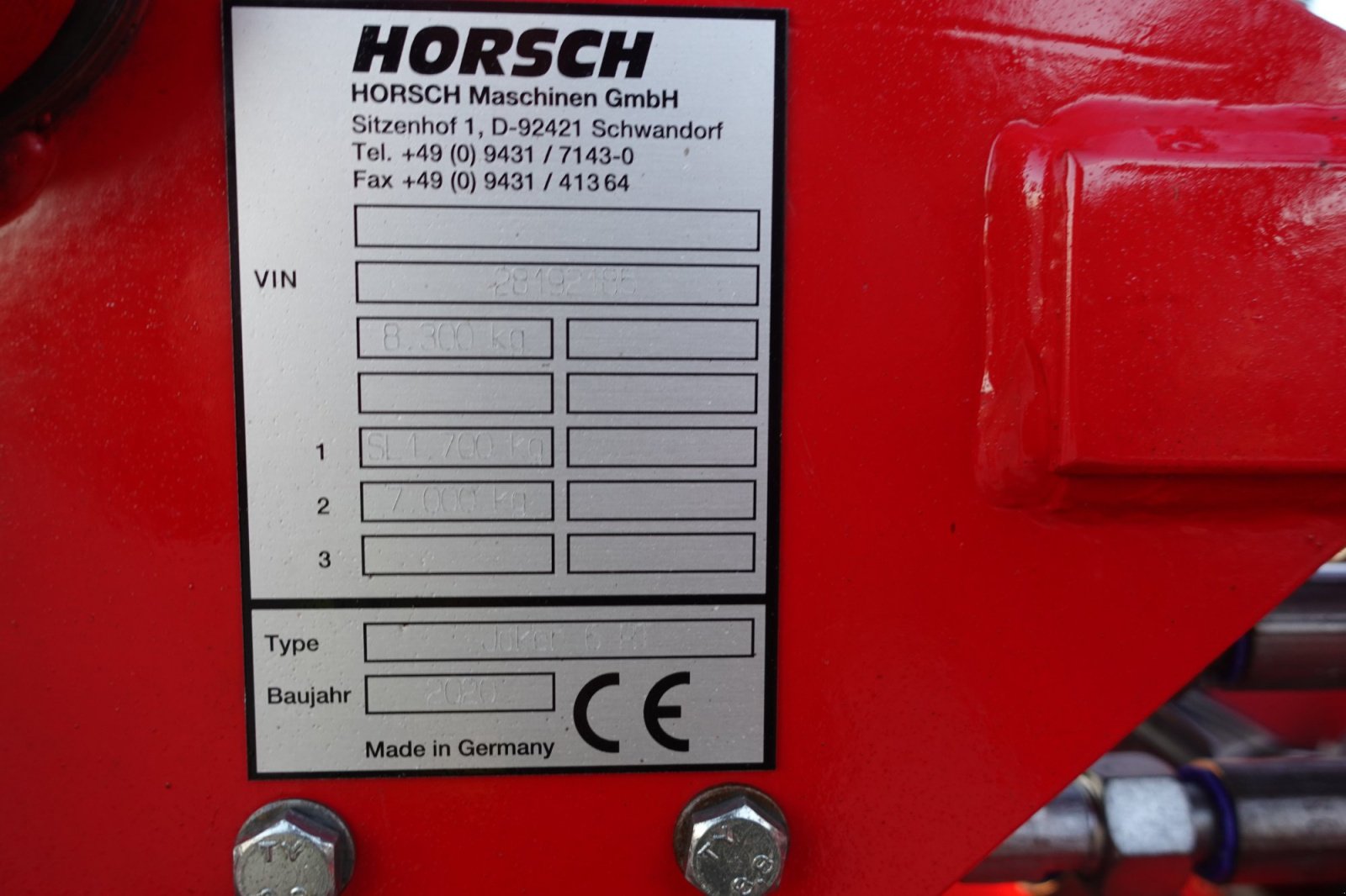 Kurzscheibenegge des Typs Horsch Joker 6 RT, Gebrauchtmaschine in Hardenbeck (Bild 24)