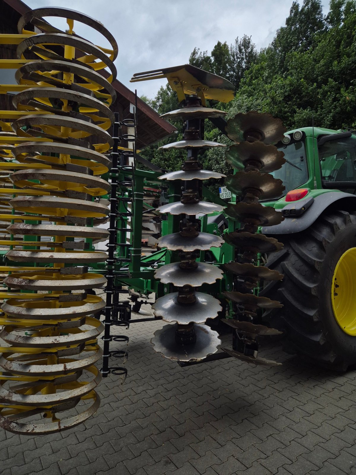 Kurzscheibenegge des Typs Kerner Helix H 450, Gebrauchtmaschine in Schwindegg (Bild 2)