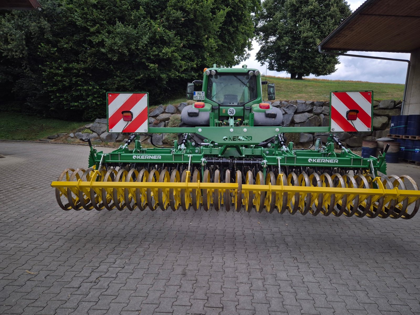 Kurzscheibenegge des Typs Kerner Helix H 450, Gebrauchtmaschine in Schwindegg (Bild 8)