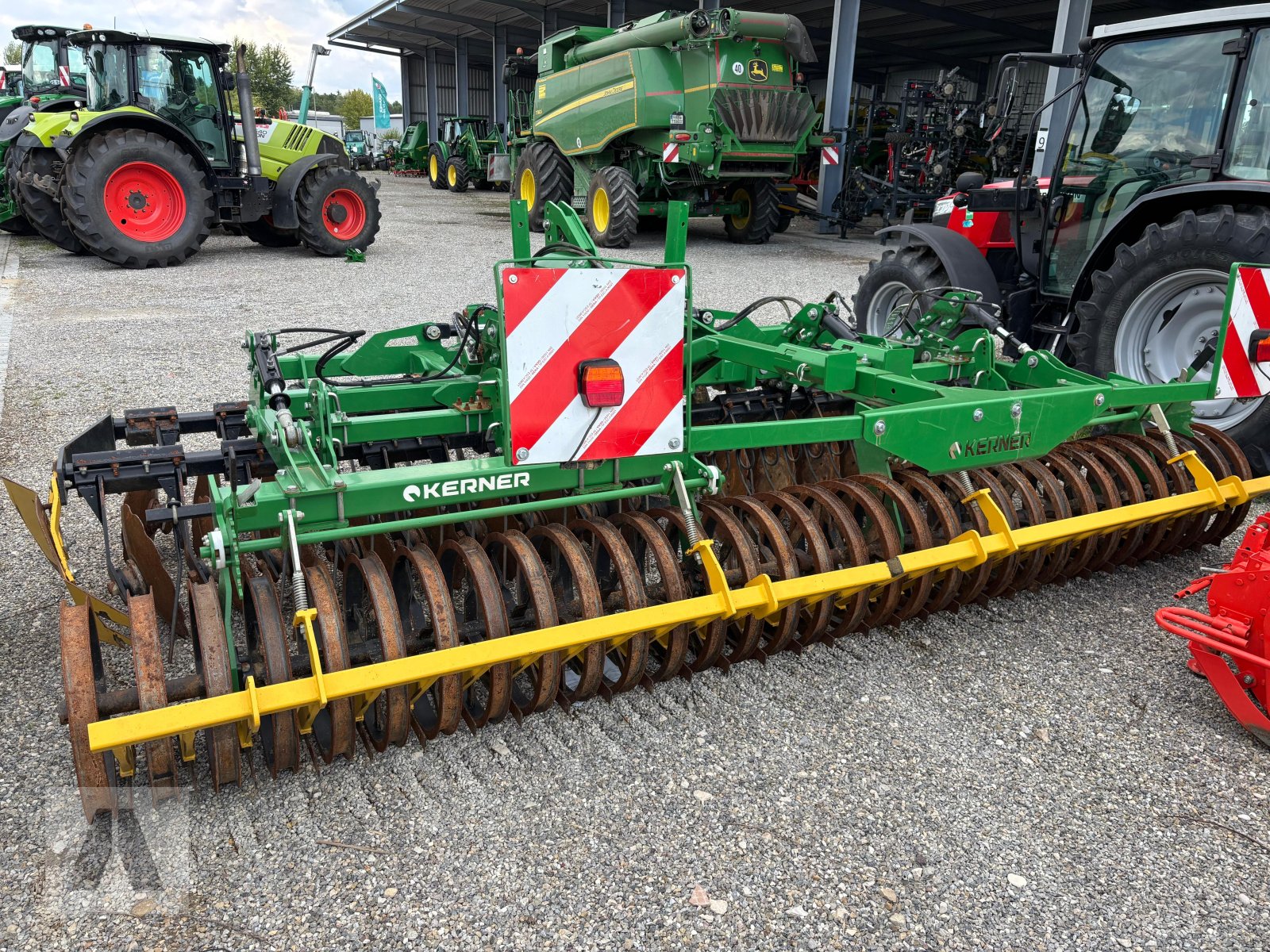 Kurzscheibenegge Türe ait Kerner Helix H 450, Gebrauchtmaschine içinde Langweid am Lech (resim 3)