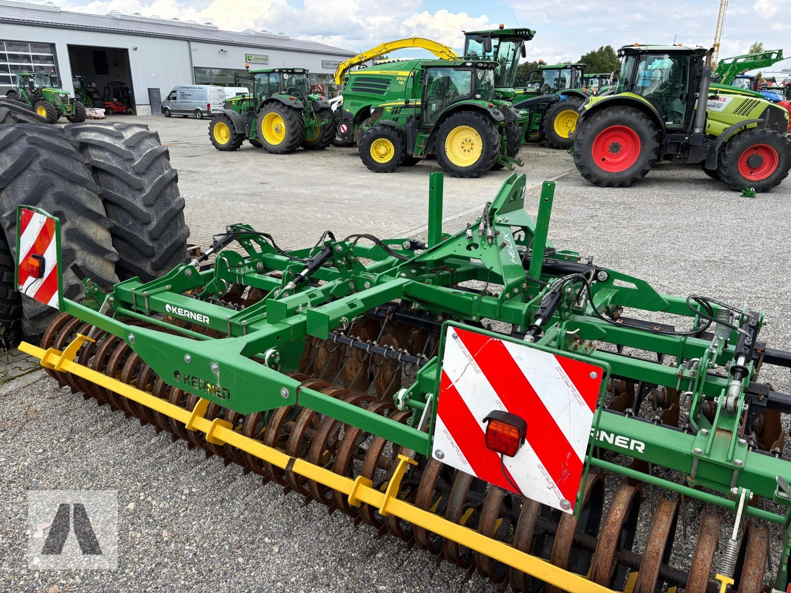 Kurzscheibenegge des Typs Kerner Helix H 450, Gebrauchtmaschine in Langweid am Lech (Bild 3)