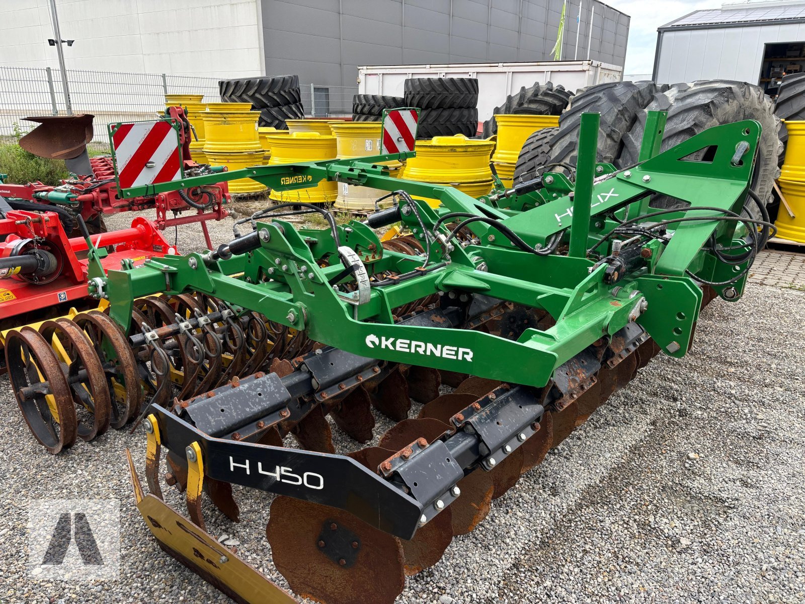 Kurzscheibenegge des Typs Kerner Helix H 450, Gebrauchtmaschine in Langweid am Lech (Bild 4)