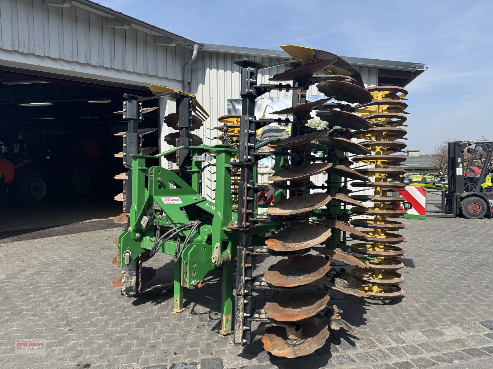 Kurzscheibenegge des Typs Kerner Helix H 450, Gebrauchtmaschine in Dorfen (Bild 2)