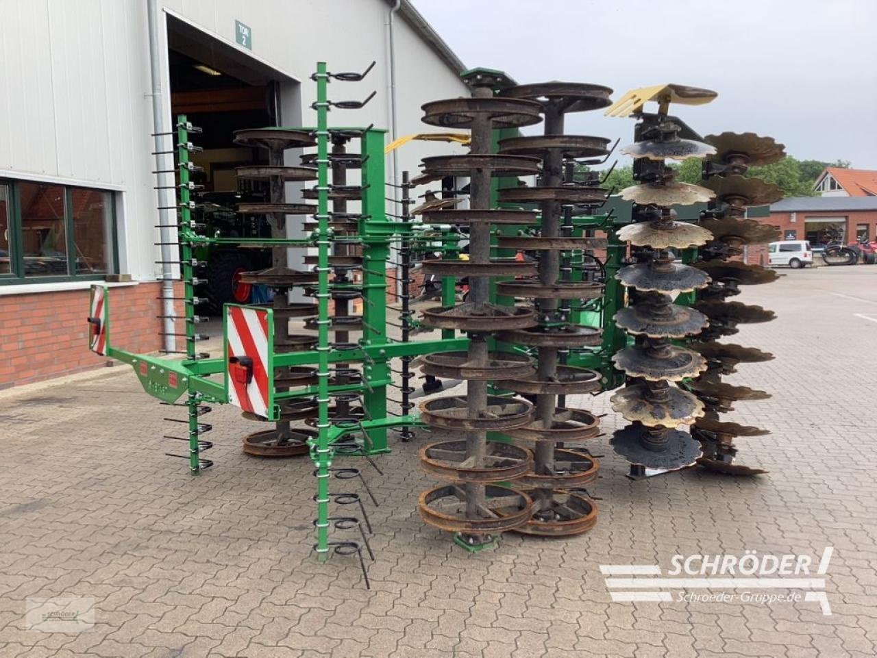 Kurzscheibenegge del tipo Kerner HELIX H 450, Neumaschine In Völkersen (Immagine 8)