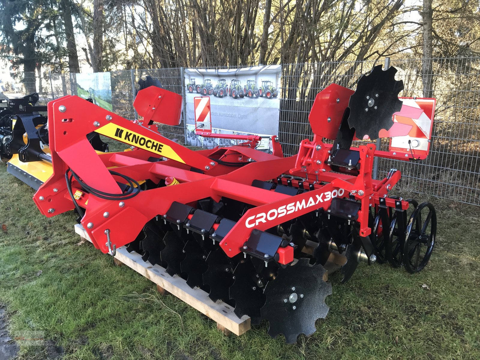 Kurzscheibenegge Türe ait Knoche Crossmax 300, Neumaschine içinde Mitterscheyern (resim 1)