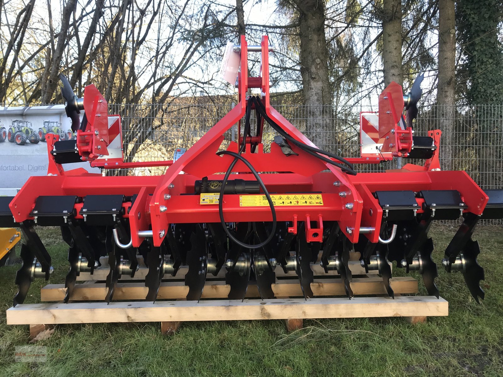 Kurzscheibenegge Türe ait Knoche Crossmax 300, Neumaschine içinde Mitterscheyern (resim 3)