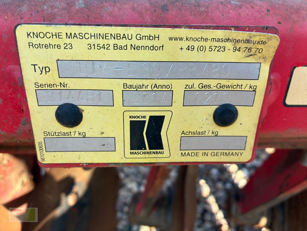 Kurzscheibenegge za tip Knoche DIM-E30, Gebrauchtmaschine u Bordesholm (Slika 4)