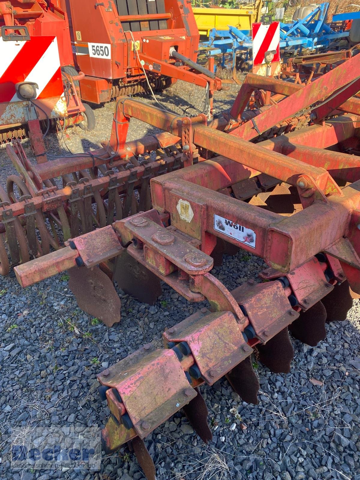 Kurzscheibenegge des Typs Knoche Discmax 30, Gebrauchtmaschine in Weimar-Niederwalgern (Bild 1)