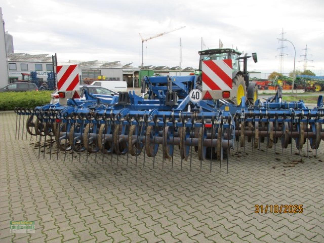 Kurzscheibenegge of the type Köckerling Rebell 600 T, Gebrauchtmaschine in Büren (Picture 5)