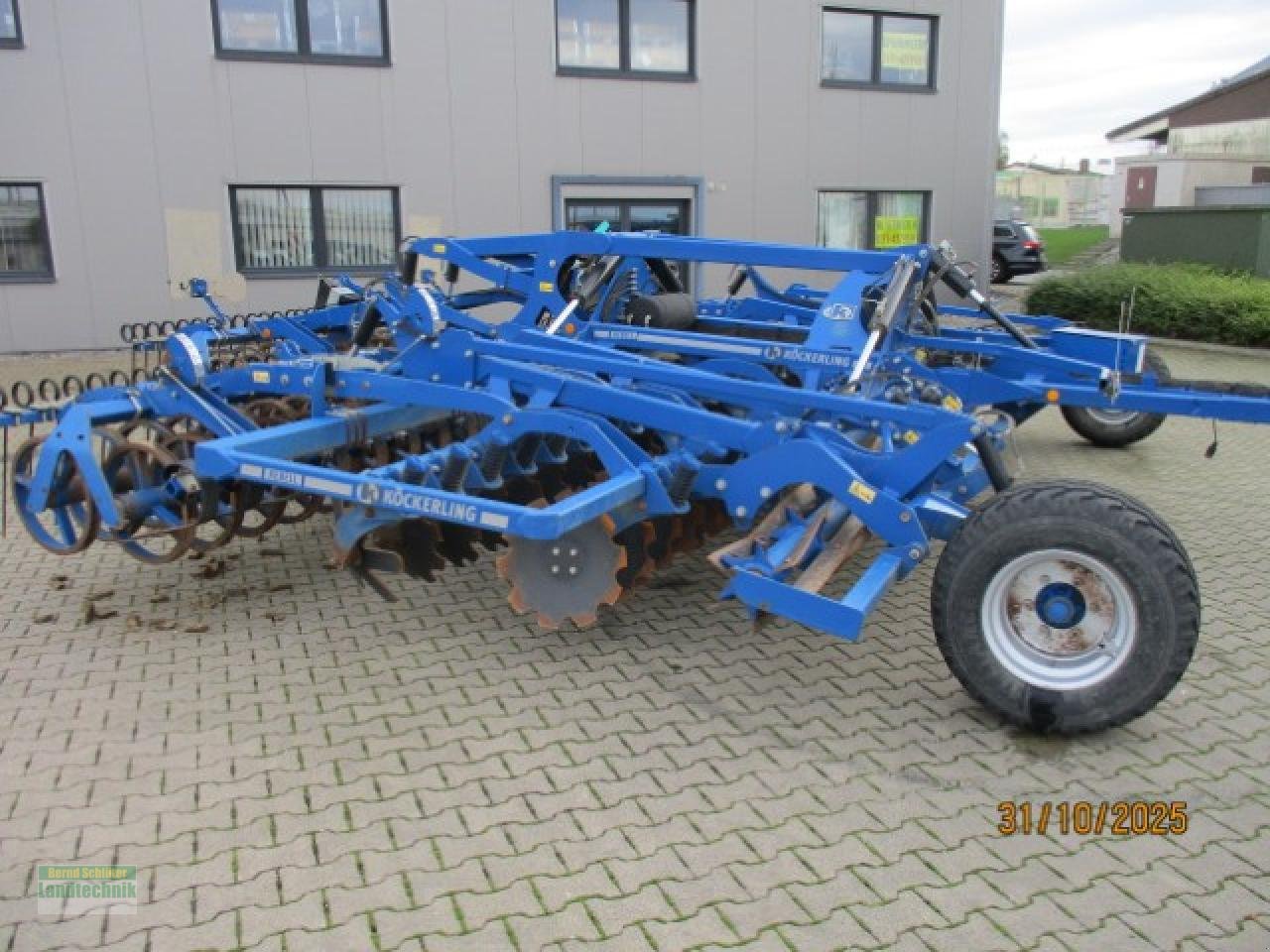 Kurzscheibenegge of the type Köckerling Rebell 600 T, Gebrauchtmaschine in Büren (Picture 9)