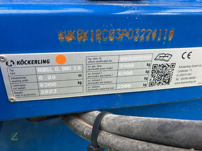 Kurzscheibenegge Türe ait Köckerling Rebell CL 800T 2.0, Gebrauchtmaschine içinde Jahnatal (resim 8)