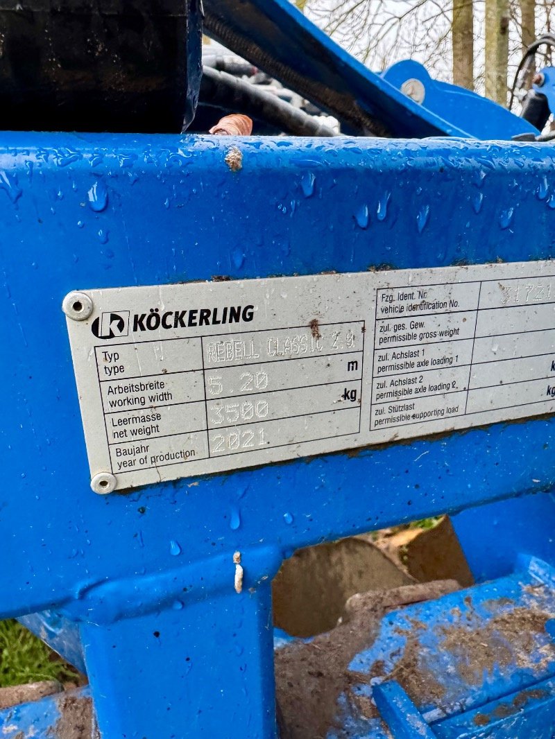 Kurzscheibenegge tip Köckerling Rebell Classic 5.20, Gebrauchtmaschine in Liebenwalde (Poză 11)