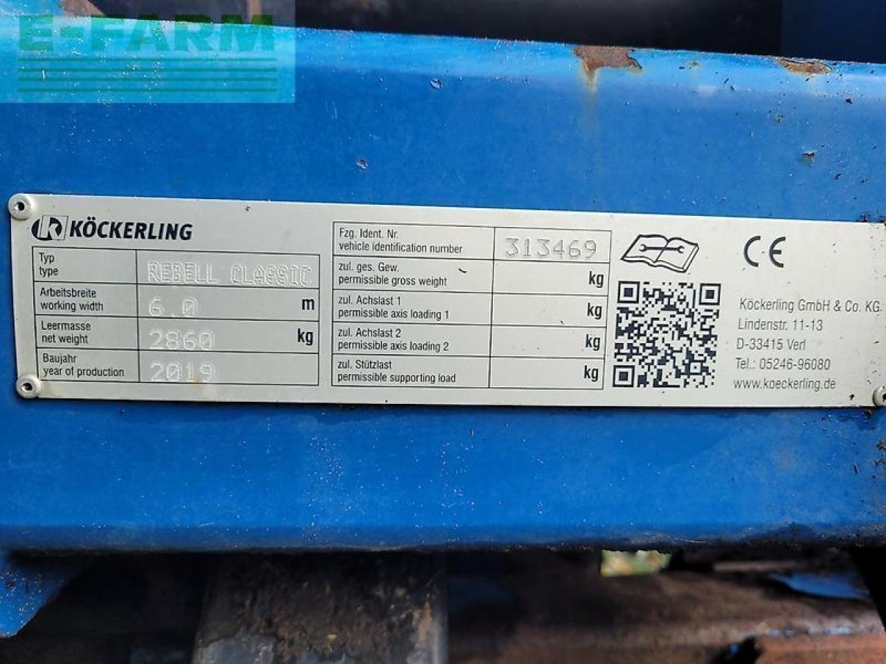 Kurzscheibenegge del tipo Köckerling rebell classic 600 vogelsang, Gebrauchtmaschine In TRAVENTHAL (Immagine 3)