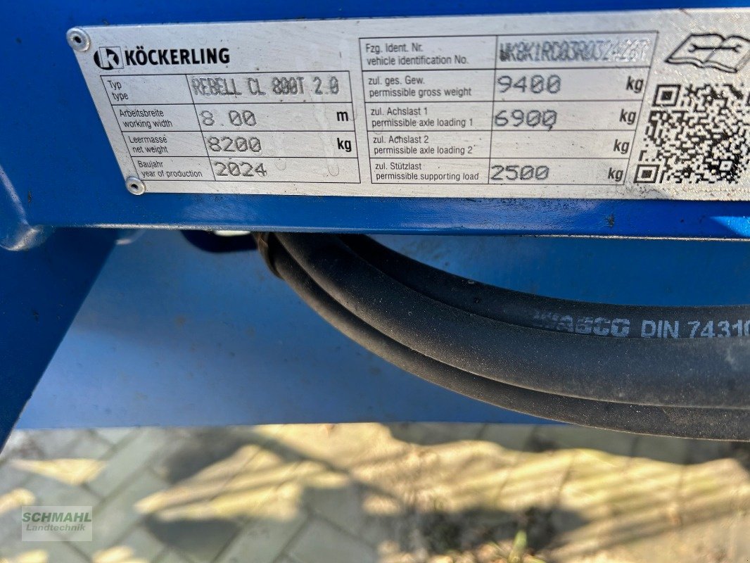 Kurzscheibenegge del tipo Köckerling Rebell classic T 800, Gebrauchtmaschine In Upahl (Immagine 12)