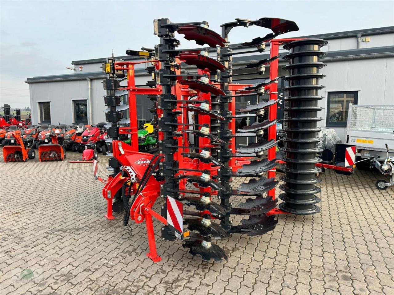 Kurzscheibenegge Türe ait Kuhn Optimer L 500R, Neumaschine içinde Triebes (resim 3)