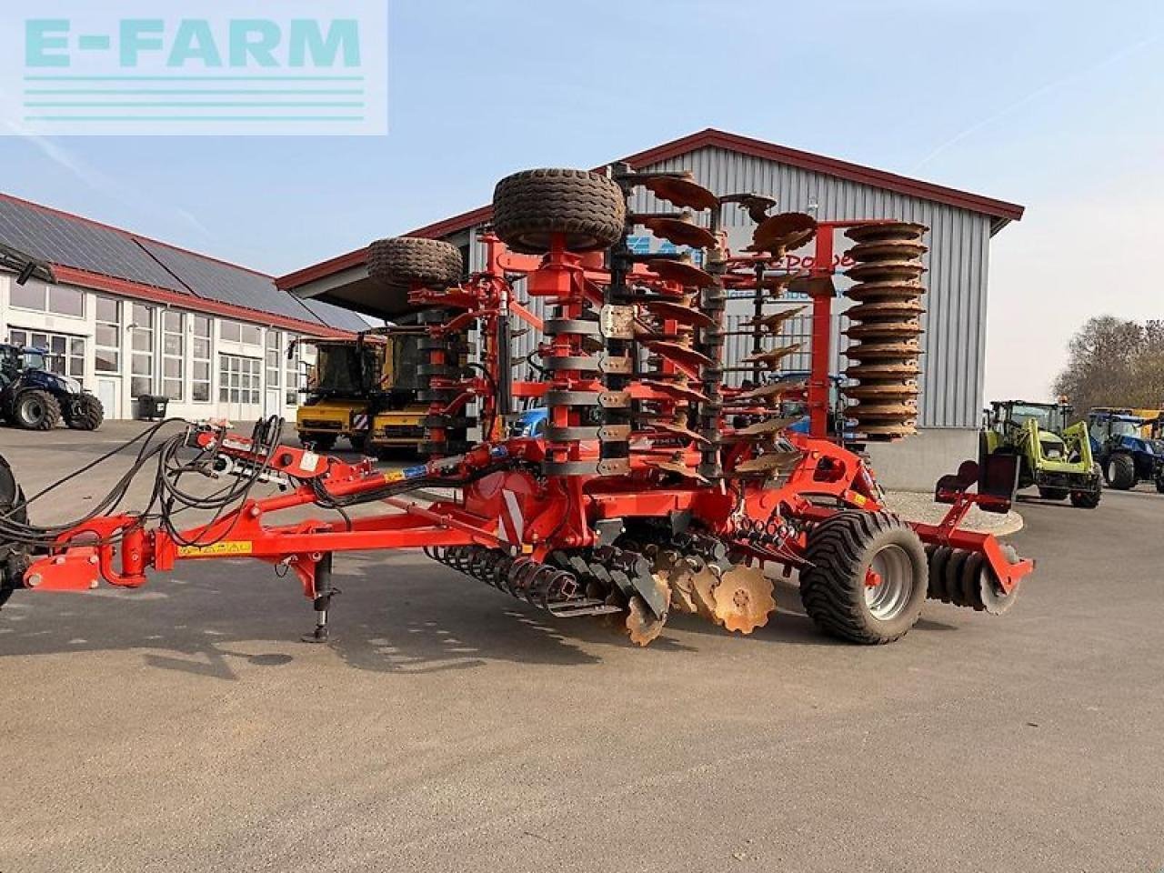 Kurzscheibenegge typu Kuhn optimer l 6000, Gebrauchtmaschine w ANRODE / OT LENGEFELD (Zdjęcie 1)