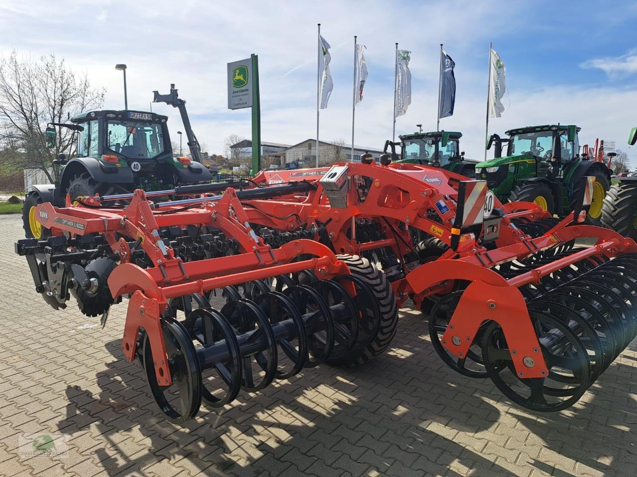 Kurzscheibenegge du type Kuhn Optimer L 6000, Neumaschine en Triebes (Photo 8)