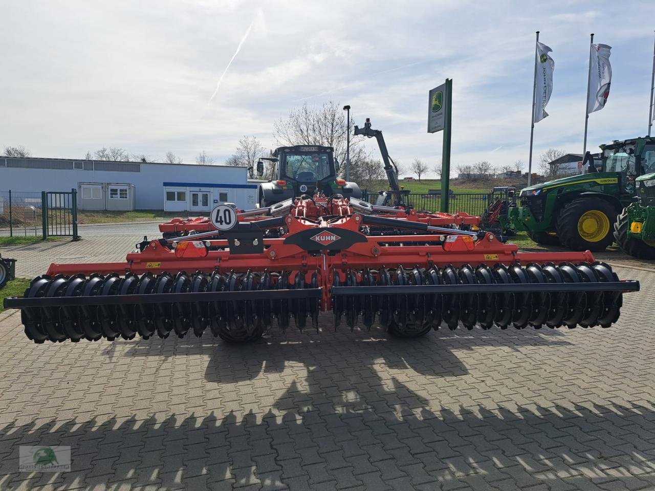 Kurzscheibenegge Türe ait Kuhn Optimer XL 5000, Neumaschine içinde Münchberg (resim 9)