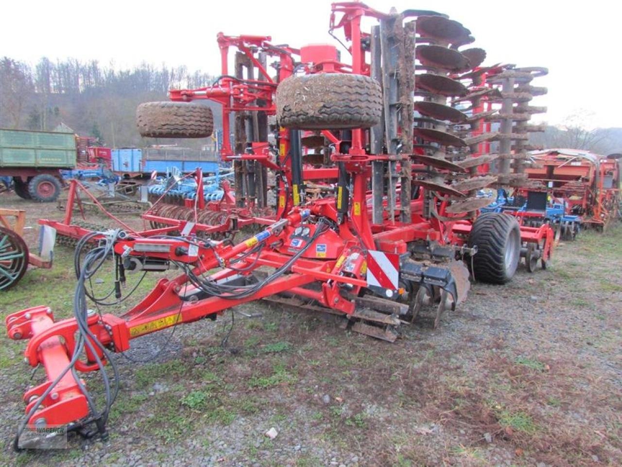 Kurzscheibenegge of the type Kuhn Optimer XL 6000, Gebrauchtmaschine in Bad Wildungen - Wega (Picture 1)