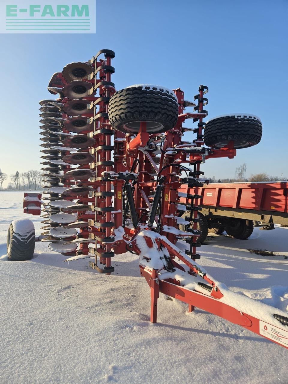 Kurzscheibenegge del tipo Kverneland Qualidisc Farmer 6000T, Gebrauchtmaschine en ELEJA (Imagen 1)
