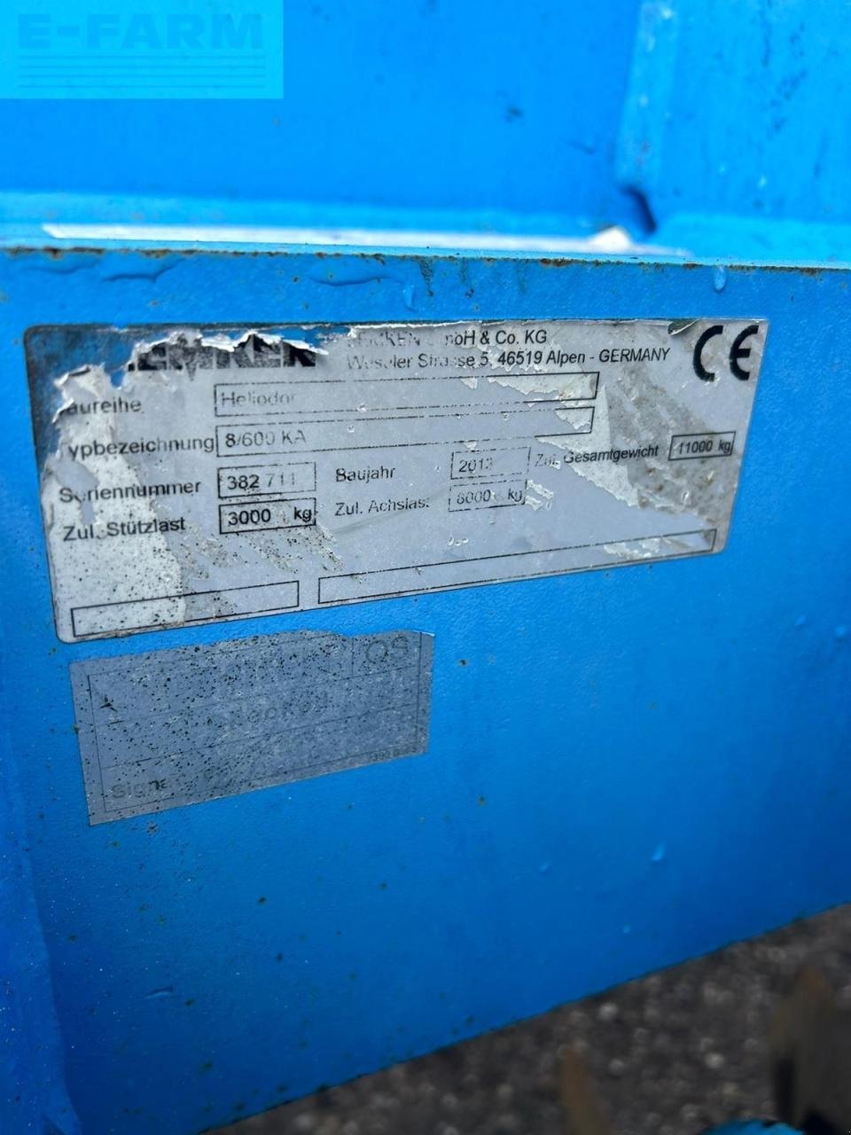 Kurzscheibenegge del tipo Lemken Heliodor 8/600 KA, Gebrauchtmaschine In Hamburg (Immagine 8)