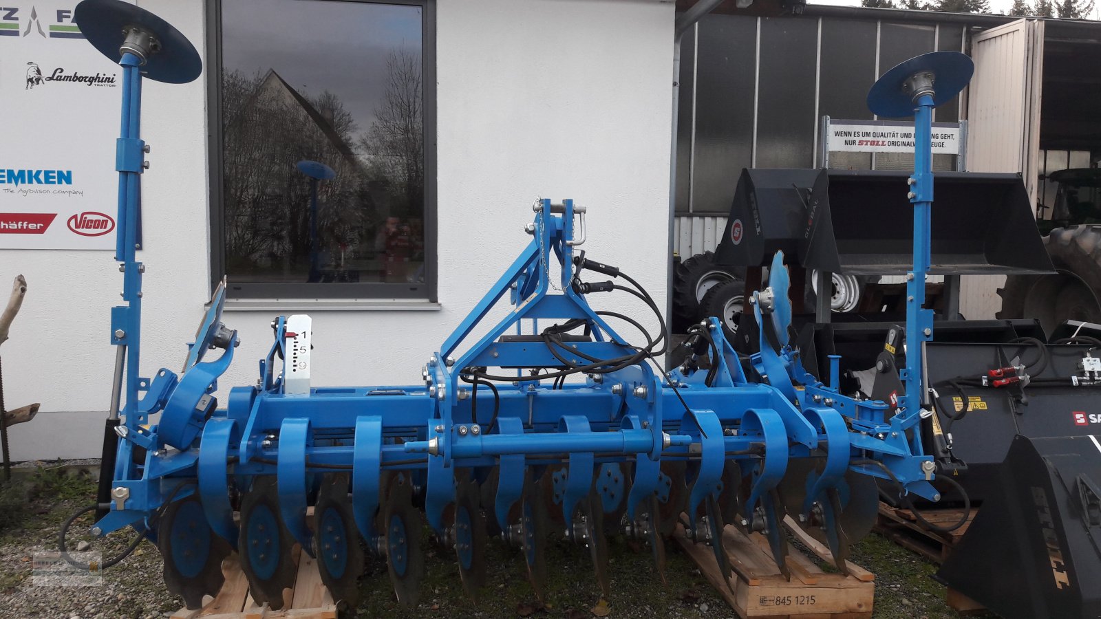 Kurzscheibenegge des Typs Lemken Heliodor 9/300, Neumaschine in Langerringen (Bild 3)