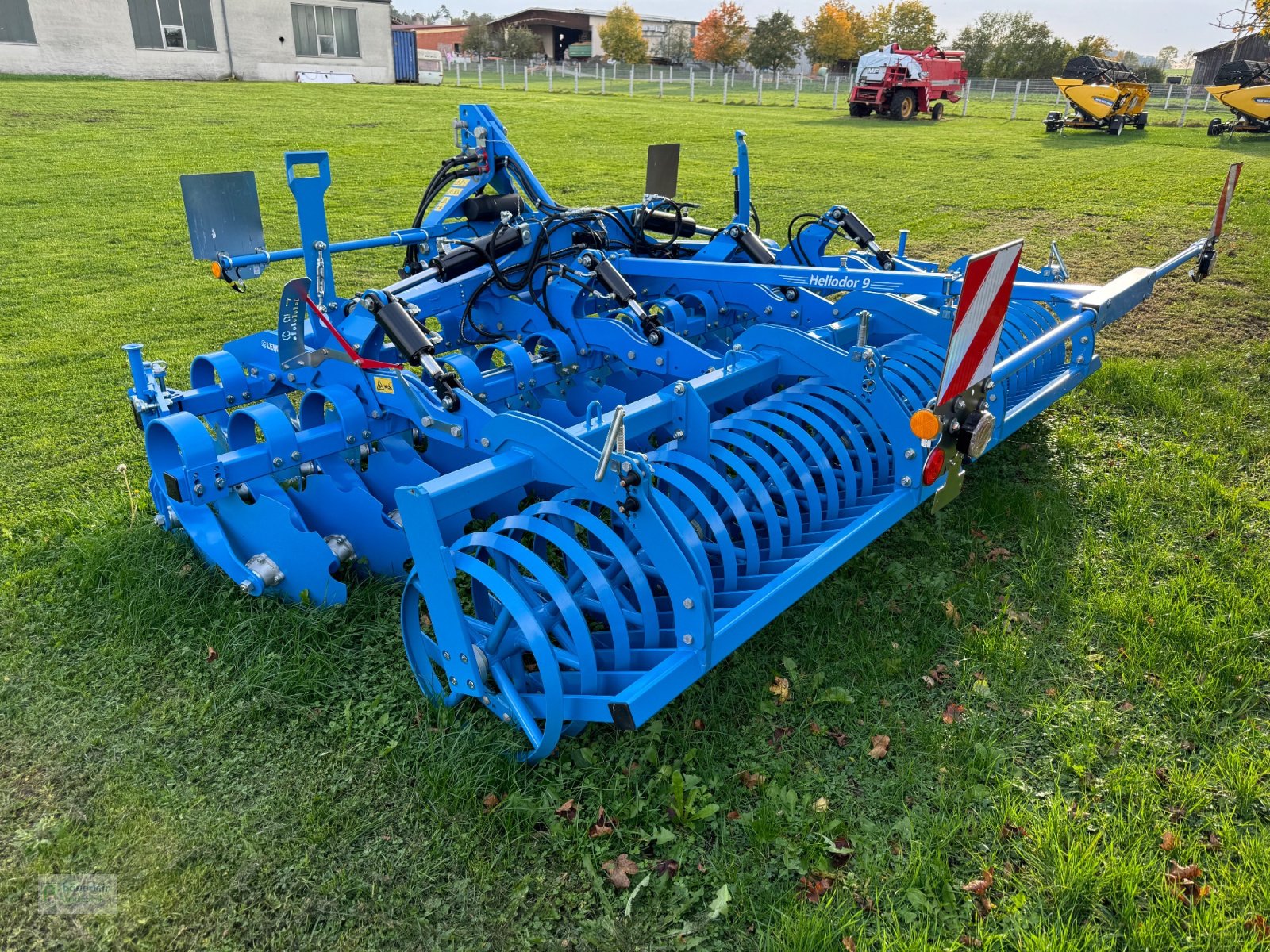 Kurzscheibenegge Türe ait Lemken Heliodor 9/400, Neumaschine içinde Buch am Wald (resim 2)