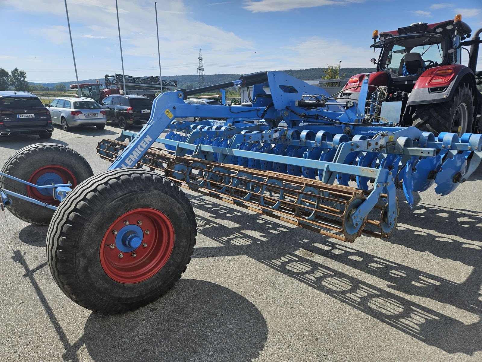 Kurzscheibenegge Türe ait Lemken Heliodor 9/500 KA, Gebrauchtmaschine içinde Siget in der Wart (resim 7)