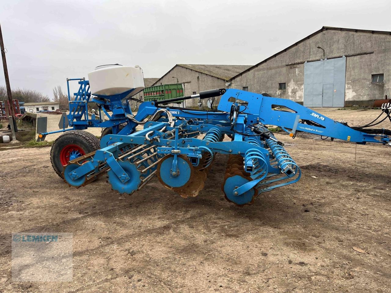 Kurzscheibenegge del tipo Lemken Heliodor 9/600 KA + SeedHub 5/500, Gebrauchtmaschine In Budapest (Immagine 1)