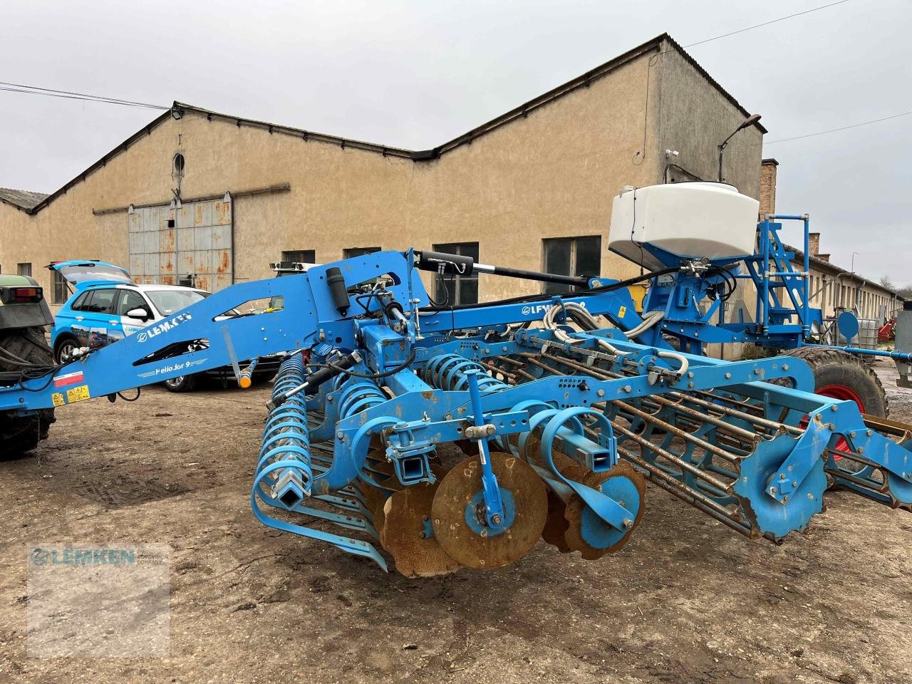 Kurzscheibenegge del tipo Lemken Heliodor 9/600 KA + SeedHub 5/500, Gebrauchtmaschine In Budapest (Immagine 7)