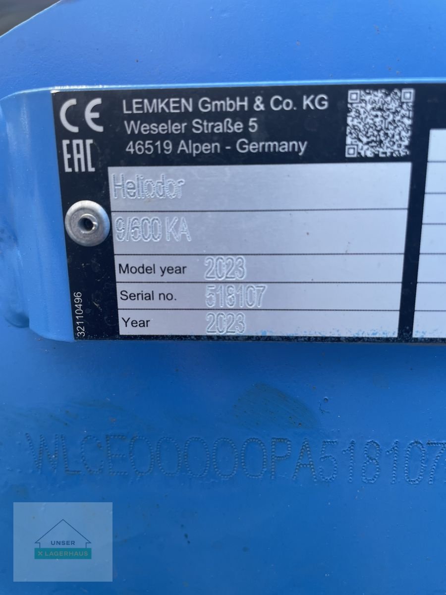 Kurzscheibenegge του τύπου Lemken Heliodor 9/600KA, Vorführmaschine σε Mattersburg (Φωτογραφία 7)
